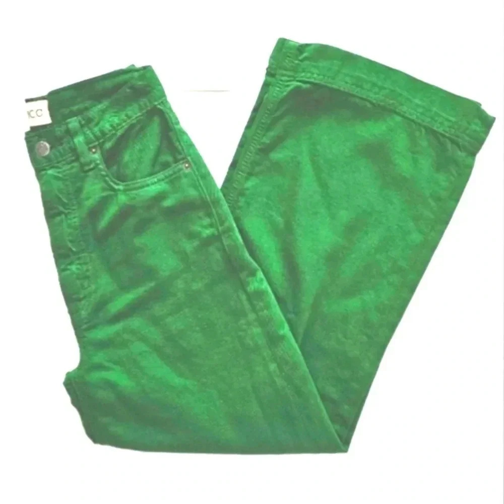 Etica Devon Green Wide Leg Pants